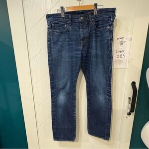 J.Crew Style 484 Extra Slim Jeans – Dark Wash Denim Mens 34x30/ casual/